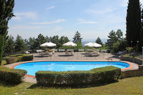 La Torre Ai Mari Hotel Sarteano Bagian luar foto